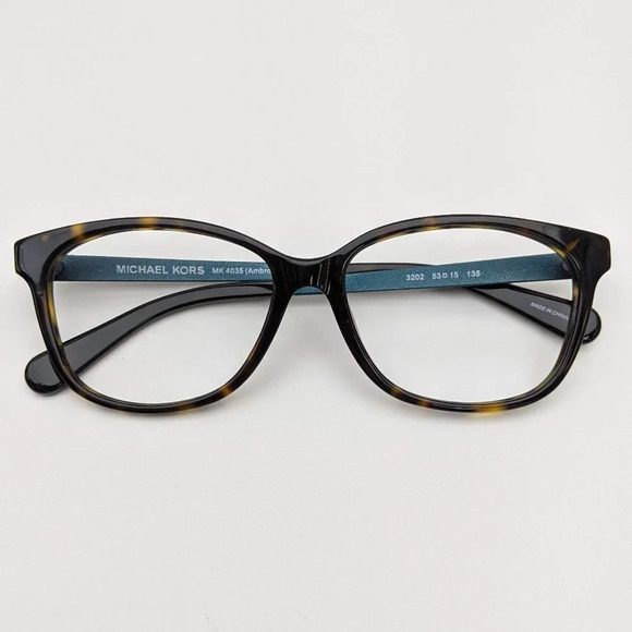 🕶️Michael Kors MK4035 Ambrosine 3202 Eyeglasses 53/15 135 /KAI329🕶️​ - Picture 1 of 6